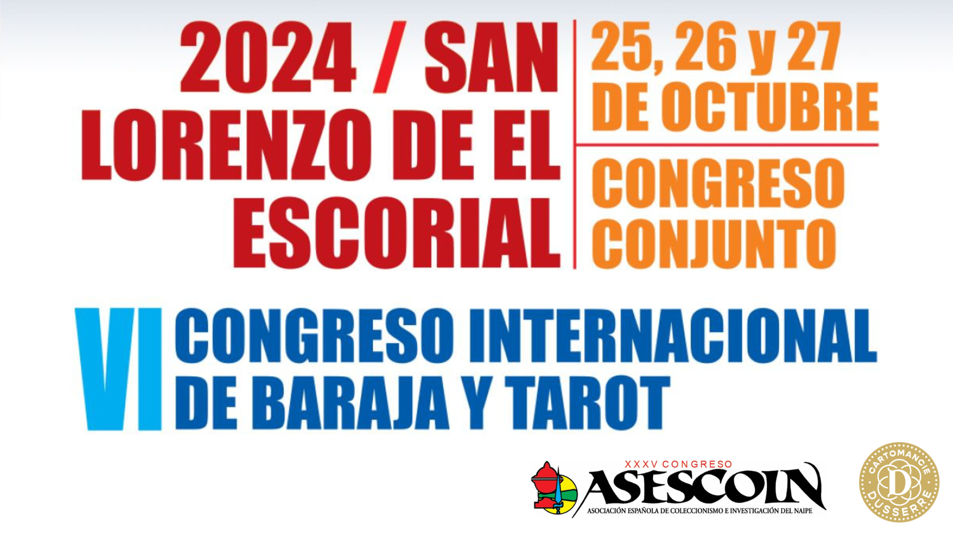 VI Congreso Internacional de Baraja y Tarot